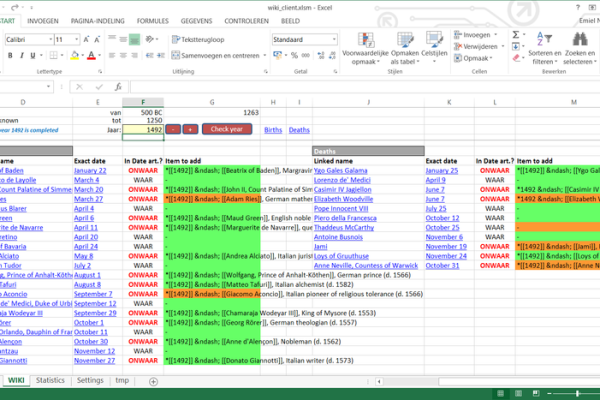 Five important uses for excel