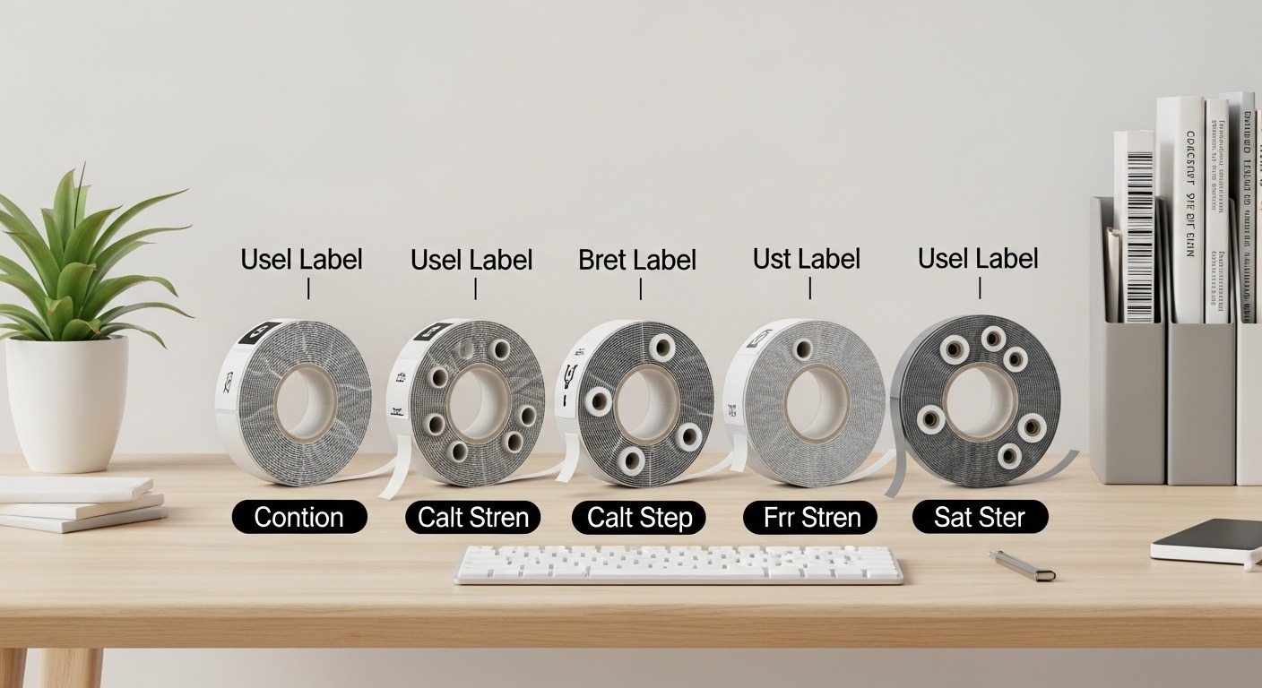Close-up of thermal printer printing a 4x6 shipping label roll