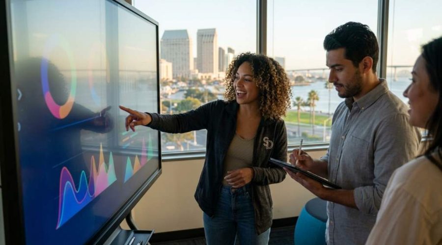 Startups in San Diego analyzing consumer insights for ad campaigns