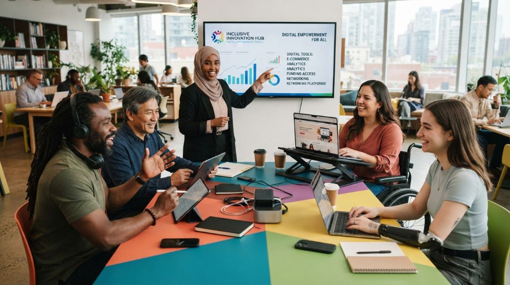 Inclusive entrepreneurship supported by digital technology